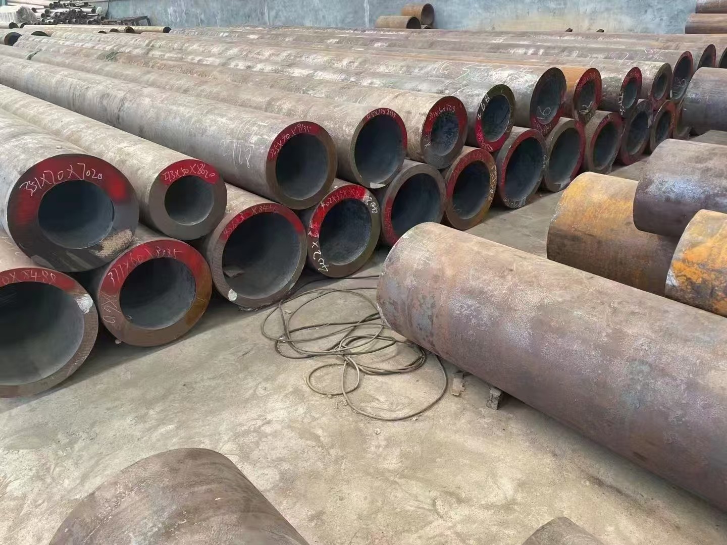 汕尾市无缝钢管切割定尺切割加工精轧无缝钢管 - 一站式服务